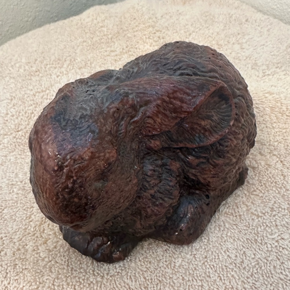 Brown Rabbit Figurine.